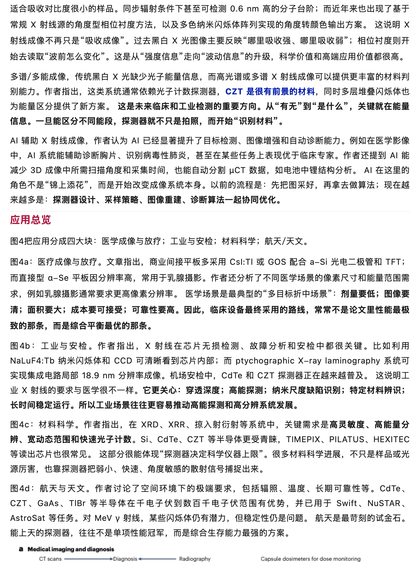 nature 综述:核电子学是X射线探测应用、器件及材料的“上帝”,原稿第 11 部分